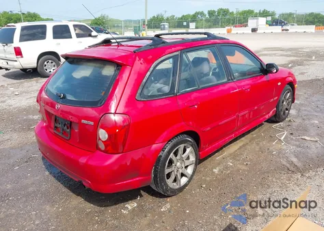 2003 Mazda Protege5 из США, поврежденный, VIN JM1BJ245231214946